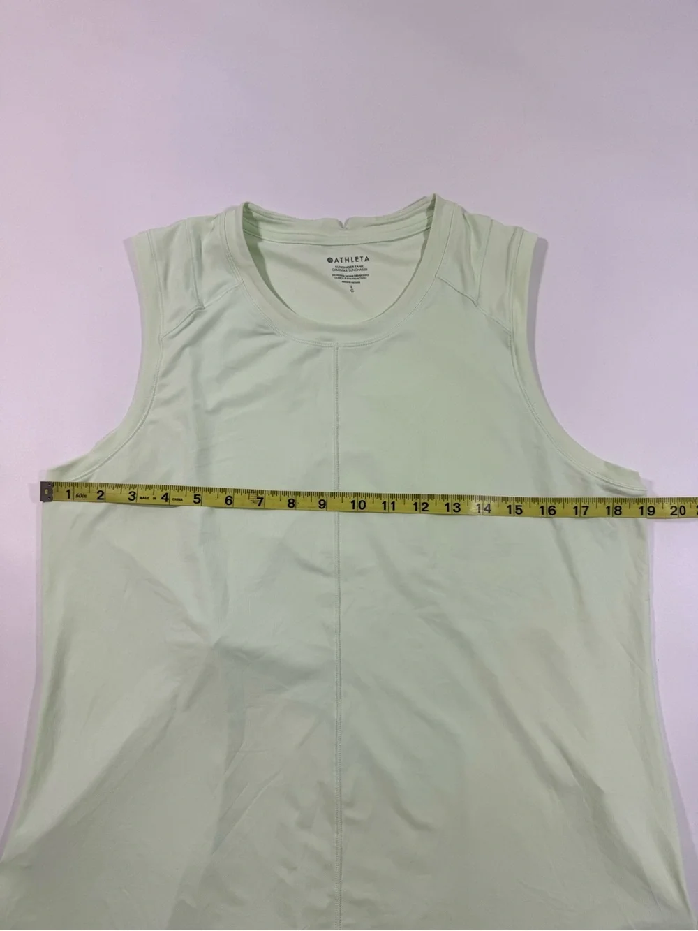 Athleta Sun chaser Tank Top Calypso Mint Green